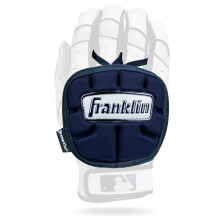 Franklin Sports Baseball Hand Guard - PRT LT Series Volwassenen Bescherming voor Slagen - Navy - Verstelbaar