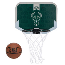 Aro de Baloncesto Mini NBA Milwaukee Bucks para Puerta - Juguete para Niños