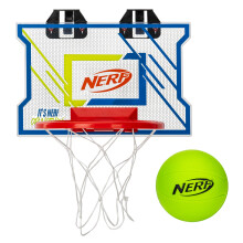 NERFOOP Elite Basketbal Hoepel Set - Mini Hoepel Voor De Deur Met NERF Schuimbal
