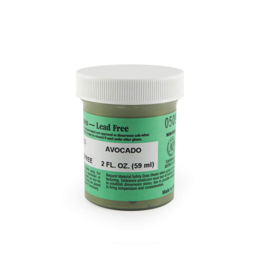 Amaco Velvet Unterglasur - 60ml Jar - V-333 Avocado