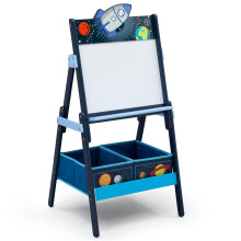 Delta Children Ruimte Avonturen Houten Activiteiten Easel met Opslag - Ideaal voor Kunst & Ambachten