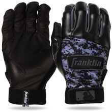 Franklin Sports MLB - Digitek Camo Honkbal + Softbal - Premium Leren Honkbal - Paar - Roze/Blauw - Jeugd Klein