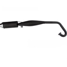 Motorcycle Exhaust System 47CC 49CC 2 Stroke Engine Pipe Muffler Iron Row for Pocket Bikes Quad Small Sports