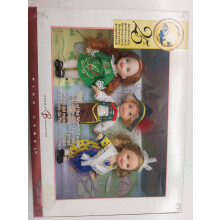 Barbie Samlare Rosa Etikett - Världens Dockor - Kelly och Vänner Presentset - Frankrike, Schweiz & Irland