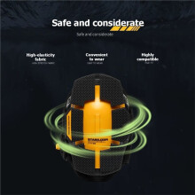 TOUGHBUILT TBL-KP-G205-R Zrównoważony i Stabilny Silikonowy Ochraniacz na Kolana, Przystosowany do Klęczenia na Jednym Kolanie