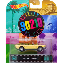 Hot Wheels Beverly Hills 90210 '65 Mustang 1/64 Die Cast Retro Series