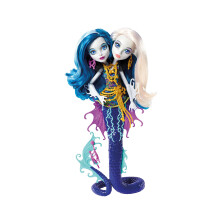 Monster High Great Scarrier Reef Peri & Pearl Serpintine Docka