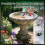 2pcs Metal Bird Pond Cleaner with Three-Point Support Design, Low Cleaning Frequency, Suitable for Gardening Use 6