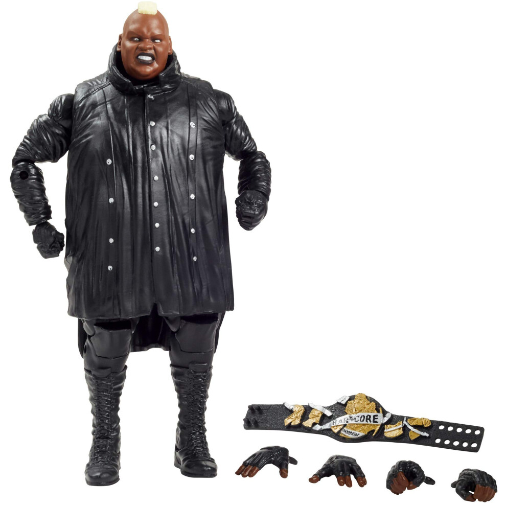 Mattel Wwe Viscera Elite Collection Deluxe Action Figure With Realistic Facial Detailing, Iconic Ring Gear & Accessories