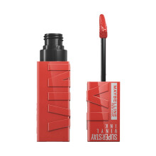 Maybelline New York Superstay Vinyl Ink Liquid Lipstick - Saucy, Instant Shine & Transfer Proof. Superstay Vinyl Ink Liquid Lipstick Last Up To 16 Hou