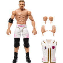 Mattel WWE Elite Action Figure & Accessories, Series #107 Grayson Waller 6-inch Collectible with 25 Articulation Points & Swappable Hands