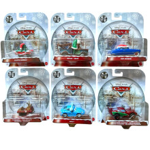 Mattel Disney Pixar Cars Holiday Christmas Special Edition Winter Series Complete Set of 6 Diecast Vehicles from GYD55-963C Release