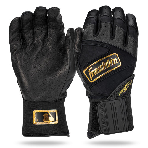 Franklin Sports MLB Schlaghandschuhe - Infinite Powerstrap Baseball + Softball