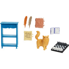 Mattel Harry Potter Toys, Diagon Alley Collectible Shops, Scribbulus with 8 Movie-Inspired Accessories and Surprises