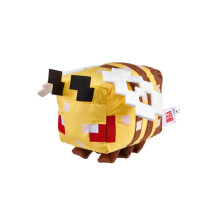 Minecraft the Game: Angry Bee 8" Plush Character Collectible Stuffed Animal - Soft Doll Inspired by Video Game Character