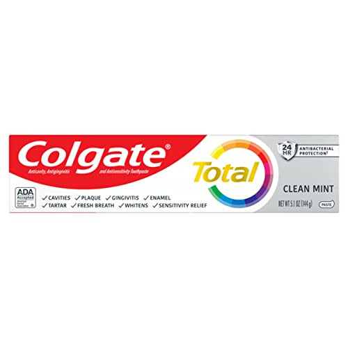 Colgate Colgate Total Clean Mint Toothpaste, Mint Toothpaste, 5.1 oz Tube