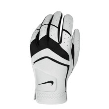 Nike GG0478 101 Dura Feel Jr Golfhandschuhe, Medium, Schwarz/Met Silber/Kühl Grau