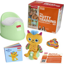 Fisher-Price Juguetes para Niños Pequeños Kit de Entrenamiento para el Baño, 6 Piezas