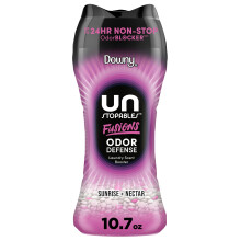 Downy Unstopables Fusions Geurversterkers, Sunrise + Nectar, 10.7 OZ, 2-in-1 Geurparels