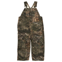 Carhartt Kid's CM8758 Loose Fit Canvas Camo Bib Overall - Boys 18 Months Mossy Oak Country DNA