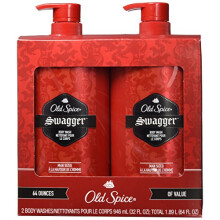 LOT di 2 Gel Doccia Old Spice Swagger 64 Once Totale Formato Uomo