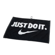 Nike Performance Golfhanddoek Zwart/Wit