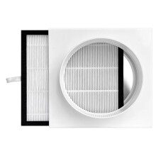 HEPA-Luftfilter für Lüftungskanäle, Geeignet für PVC- und PE-Rohre, Luftfilterkasten, Luftfiltersieb
