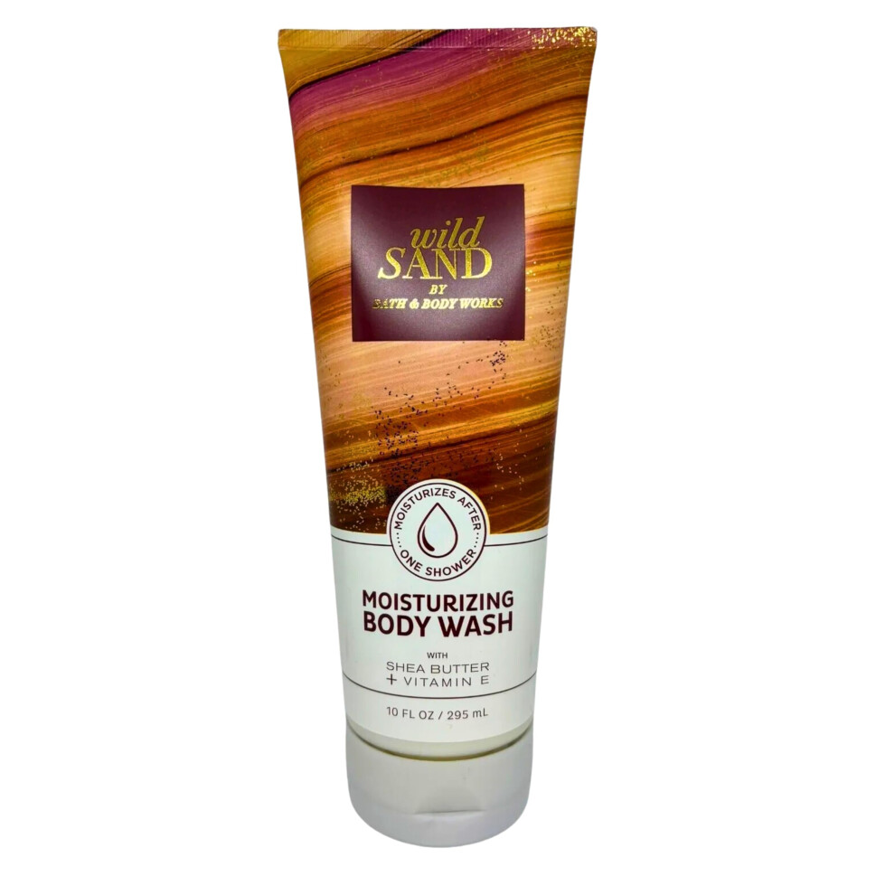 Bath & Body Works Moisturizing Body Wash, 10Oz Each (Wild Sand)