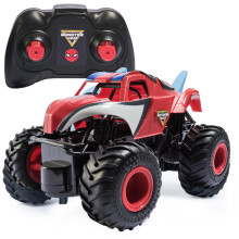 Monster Jam, Marvel De Geweldige Spider-Man RC Monstertruck, 1:24 Schaal, Speelgoed voor Kinderen 4+