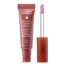 Bálsamo Labial Brillante Naturium Phyto-Glow | Con Squalano Vegetal, Manteca de Karité y Cupuaçu | 10 mL, Solar