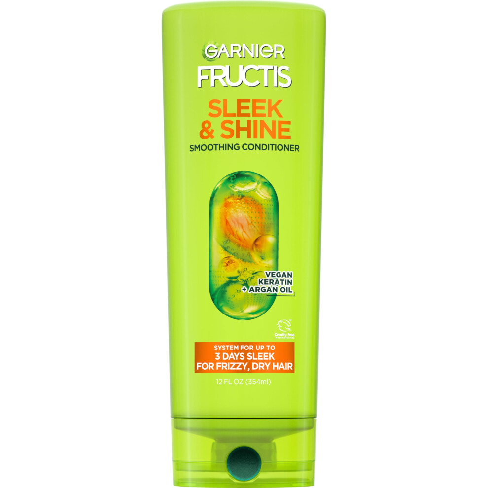 Garnier Fructis Sleek & Shine Conditioner, 25.4 Fluid Ounce