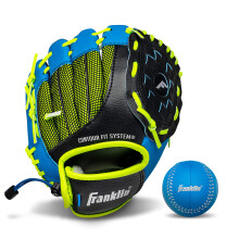 Franklin Sports Kinder Baseballhandschuh - NeoGrip Tball Handschuh für Jungen + Mädchen - Rechtswurf