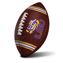 Franklin Sports LSU Tigers Balón de Fútbol Juvenil NCAA - Balones de Equipo Oficial para Niños - Tamaño Junior