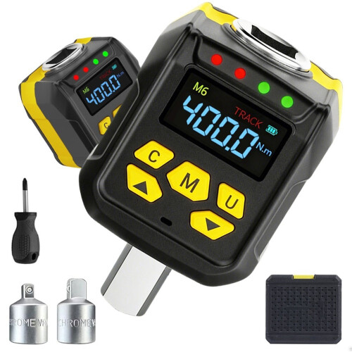 Digital Torque Meter, High-Precision Adjustable Torque Meter,Kilogram Electronic Calibration Wrench Accessories