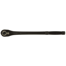 1/2" Drive Long Handle Pear Head Ratchet 15"-BLK Oxide