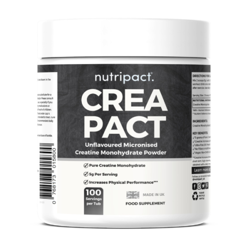 Creatine Monohydrate Powder - 100 Servings - Unflavoured
