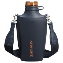 Stanley Cross Bottle | 23 oz Travel Bottle with Jacquard Strap | Leakproof Tritan Lid with Removable Straw | Insulated Stainless Steel Canteen | BPA-F