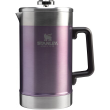 Stanley Classic Stay-Hot French Press Coffee Maker 48 oz | 5 Minute Brew, 4 Hours Hot | Mesh Filter for Coffee Grounds | Insulated Stainless Steel Fre