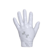 Under Armour Dam Radar Softboll Handskar , (100) Vit / Vit / Halo Grå , Medium