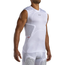 Under Armour Maglietta Pro Gameday Armour 5 Pad per Ragazzi, Bianco Nuovo, Grande US