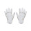 Under Armour Under Armour Herr Harper Baseballhandskar, (100) Vit/Vit/Metallic Guld, Liten 1