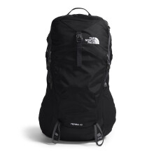 The North Face Terra 40 Backpack - Unisex Hiking Pack, Padded Hipbelt, Pole & Ice Axe Attachments, Hydration Sleeve, TNF Black/Asphalt Grey-NPF, Large