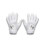 Under Armour Under Armour Herrars Rensning Basebollhandskar, (100) Vit/Vit/Metallic Silver, X-Storlek 1