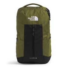 The North Face Lichen Daypack - Zaino Commuter, Scomparto Laptop, Tasche per Bottiglie, Verde Boschetto/Nero TNF