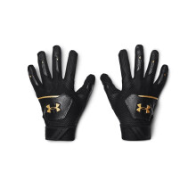 Guanti Under Armour Boys Clean Up 21, Nero (002)/Grafite, Taglia Giovanile Grande