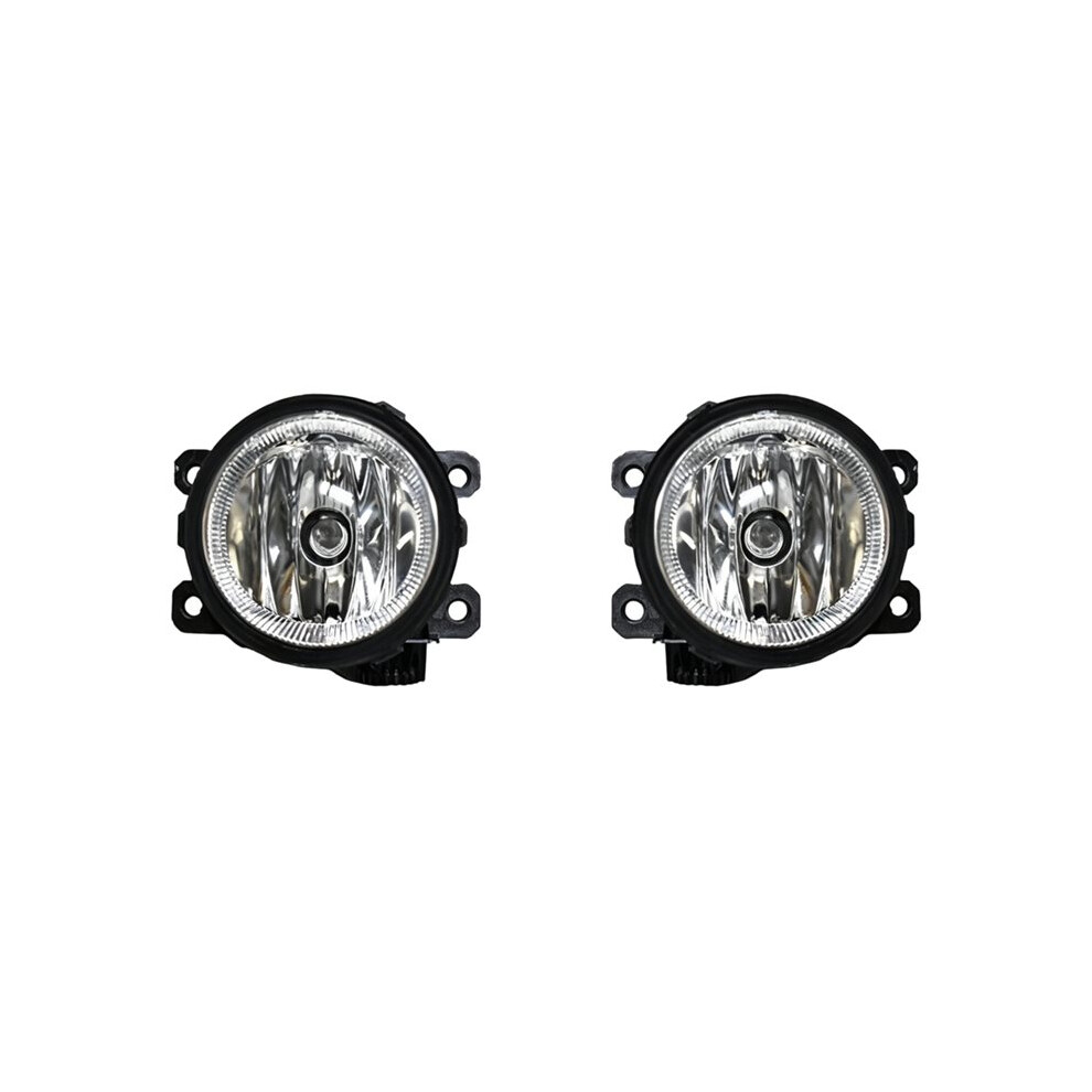 2Pcs Car Front Bumper Fog Lights Assembly Driving Lamp Foglight For Renegade 2015-2018 05182426Aa 68256470Aa 4712653524098
