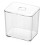 Clear Drawer Organizer Sets Plastic Storage Box Stationery Makeup Organizer Boxes Transparent Storage Box Bins 7