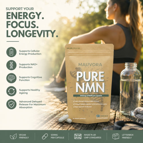 NMN Capsules 500mg - 30 Vegan Capsules 1