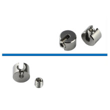316 Stainless Steel Wire Rope Clamp 5-Piece Set for Balcony Furniture Fixing