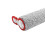 4PCS Roller Brush Hepa Filter Silver Ion Module for Midea S60/S60 Pro/S60 Ultra Floor Scrubber Replacement Accessories 4